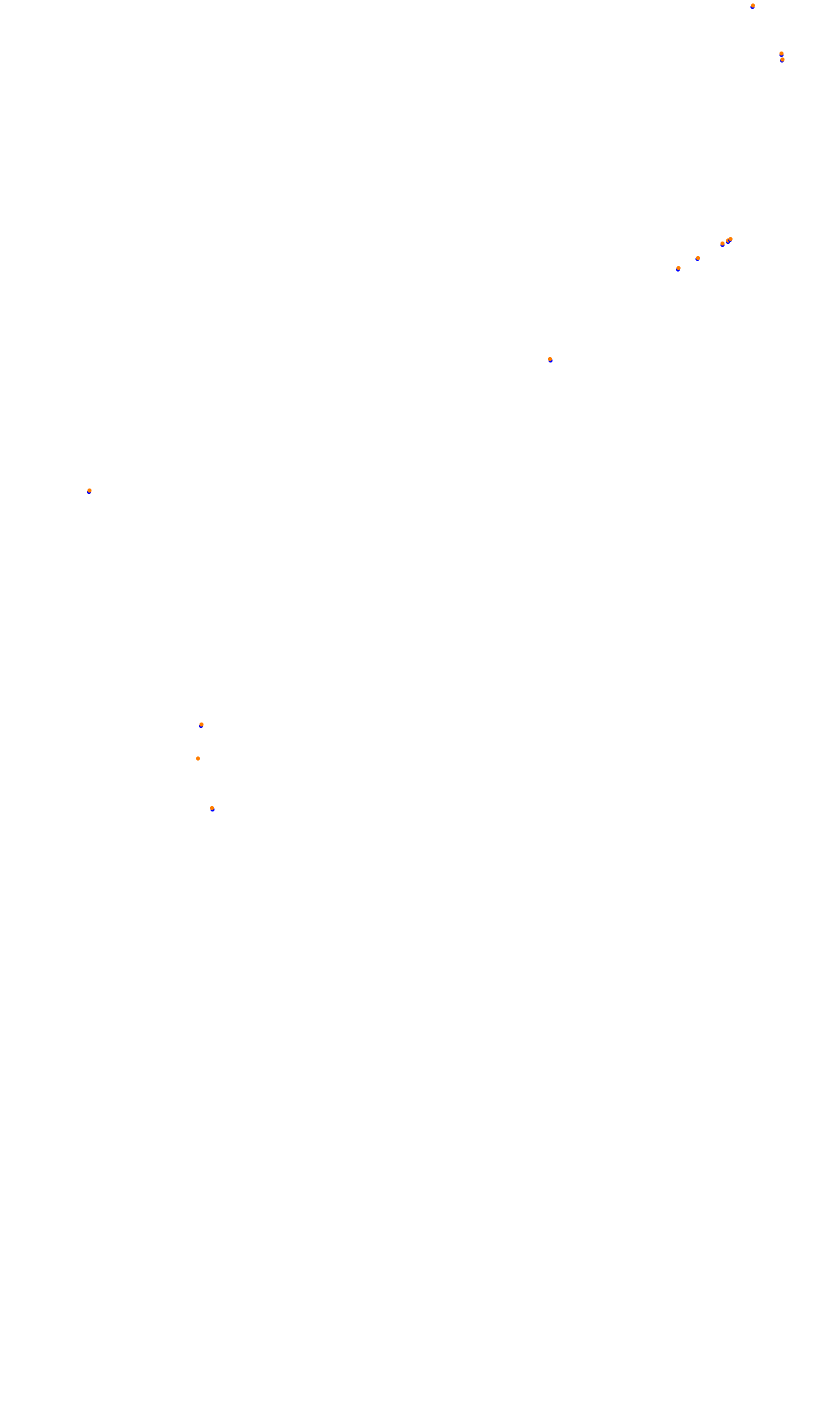 Monza collisions