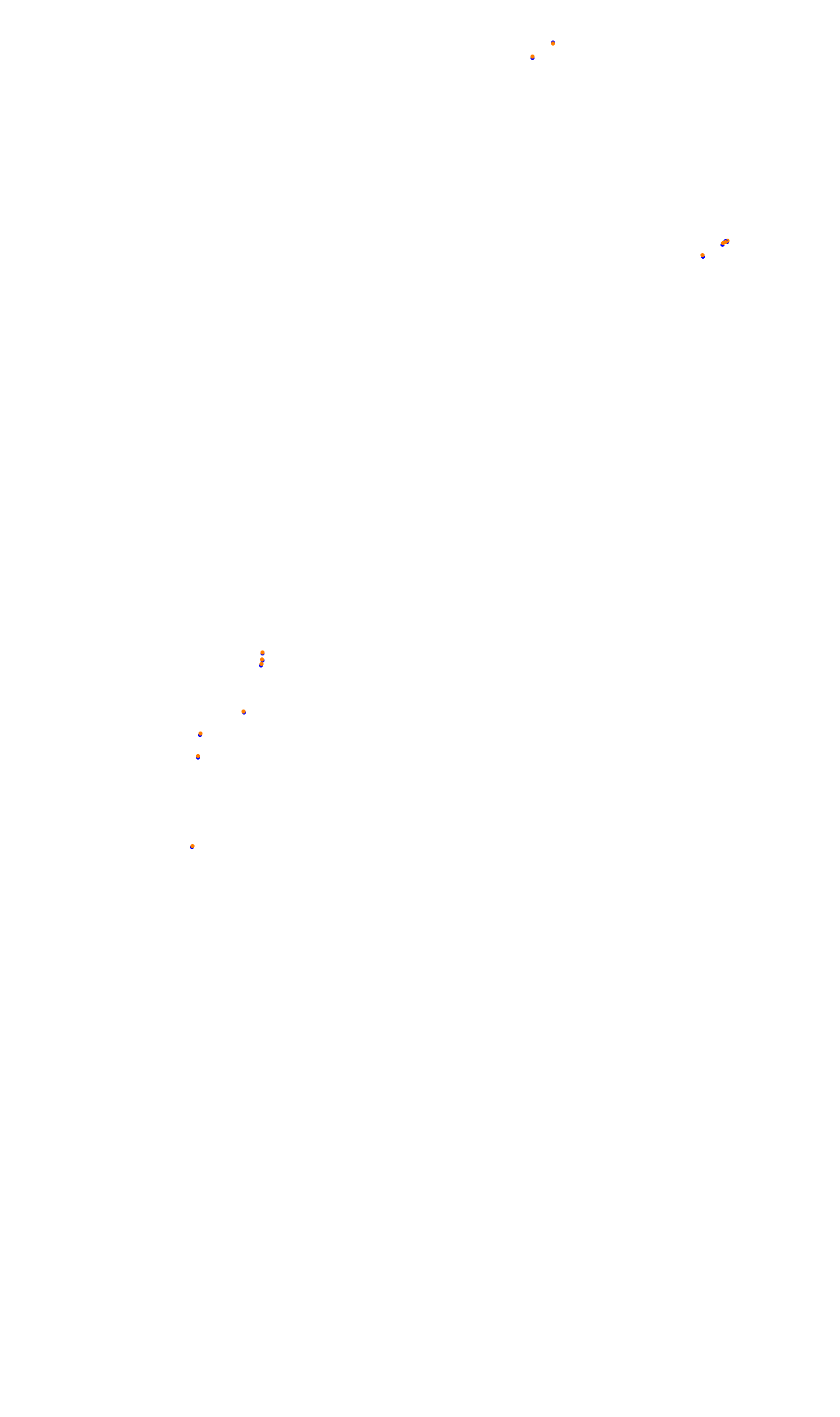 Monza collisions