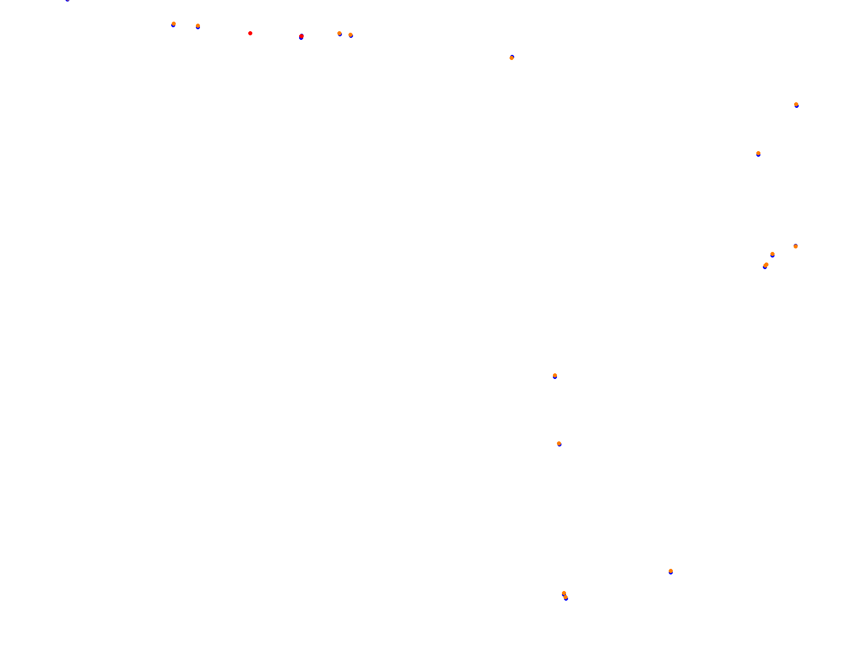 F1 1992 - ROUND 02 - Autódromo Hermanos Rodríguez collisions