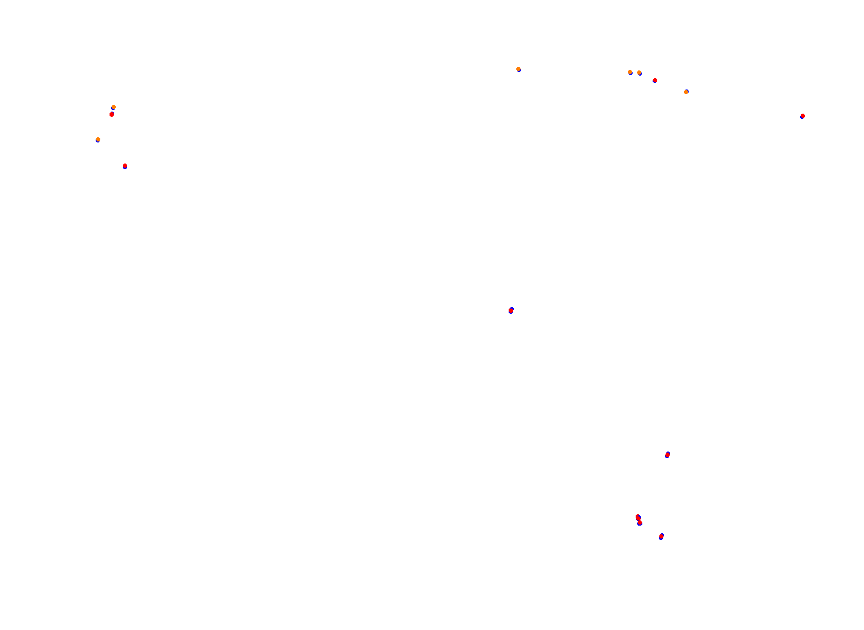 Mexico 2021 collisions
